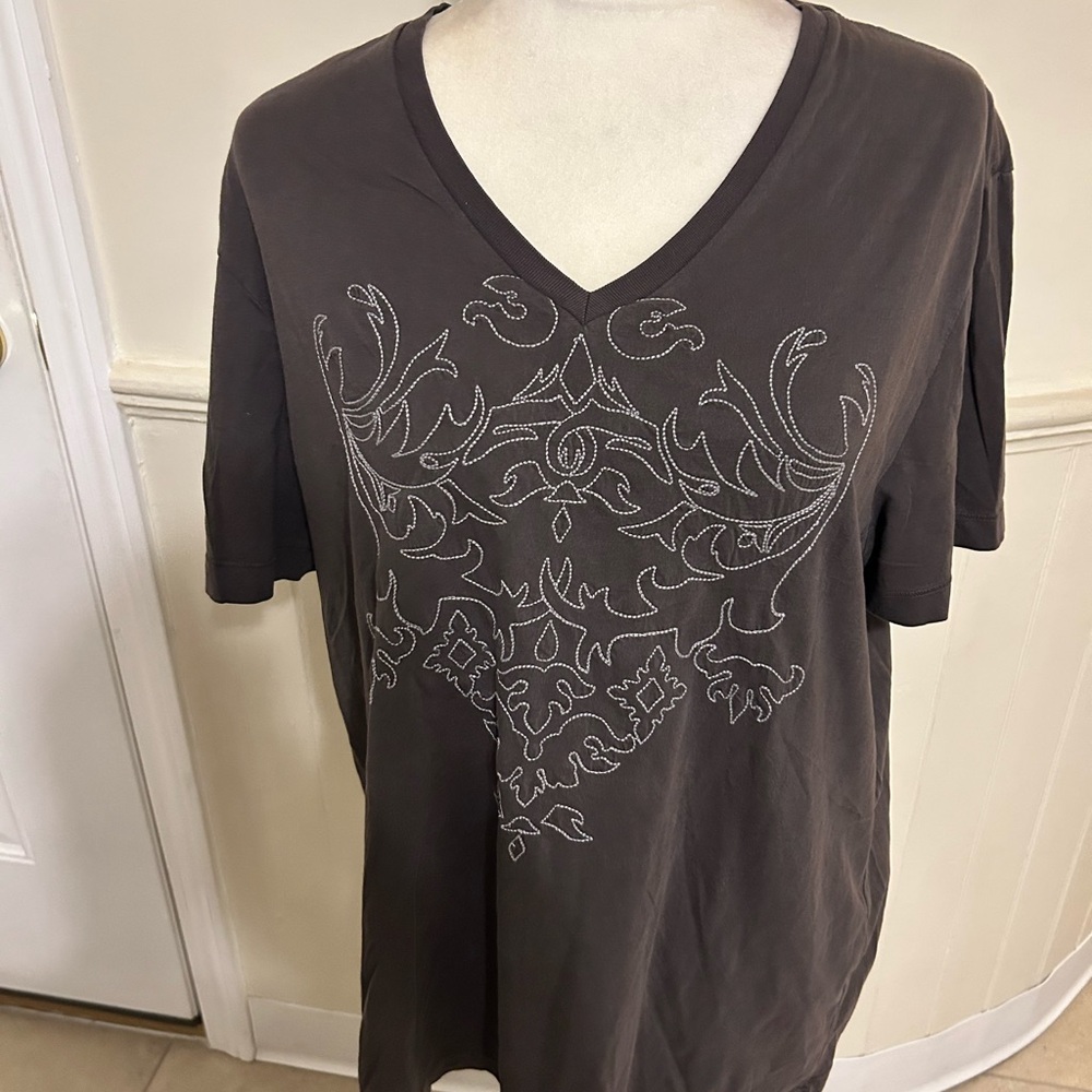 Banana Republic Brown Short Sleeve Tee Size X-Large